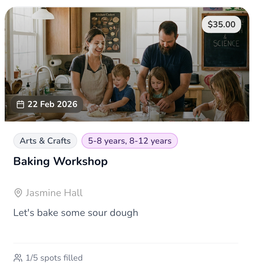 Baking Workshop